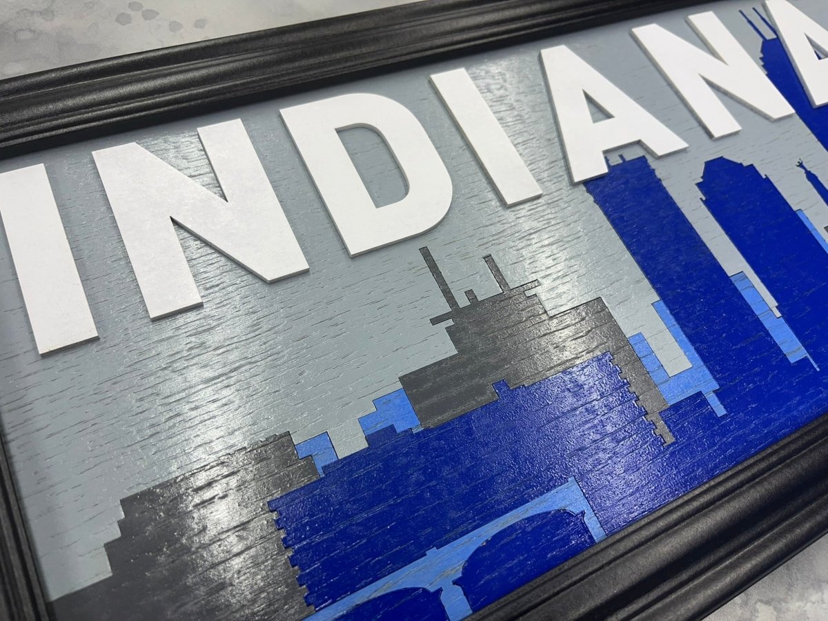 Indianapolis Skyline Sign