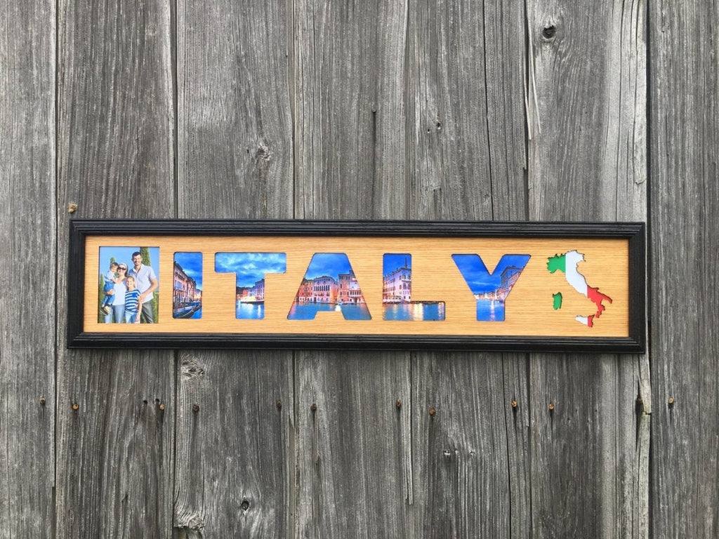 Italy Picture Frame - 6"x32" holds 4x6 Pictures