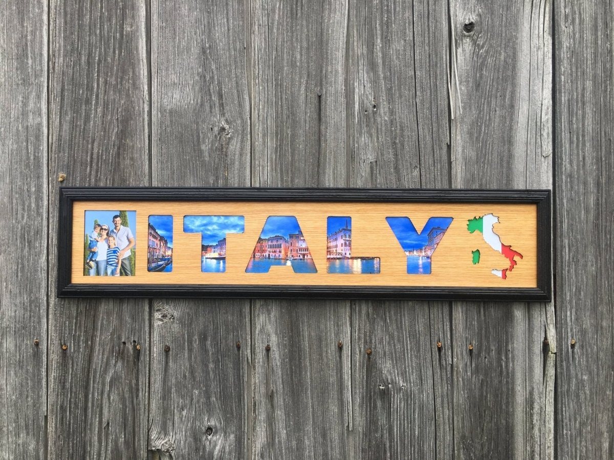 Italy Picture Frame - 6"x32" holds 4x6 Pictures