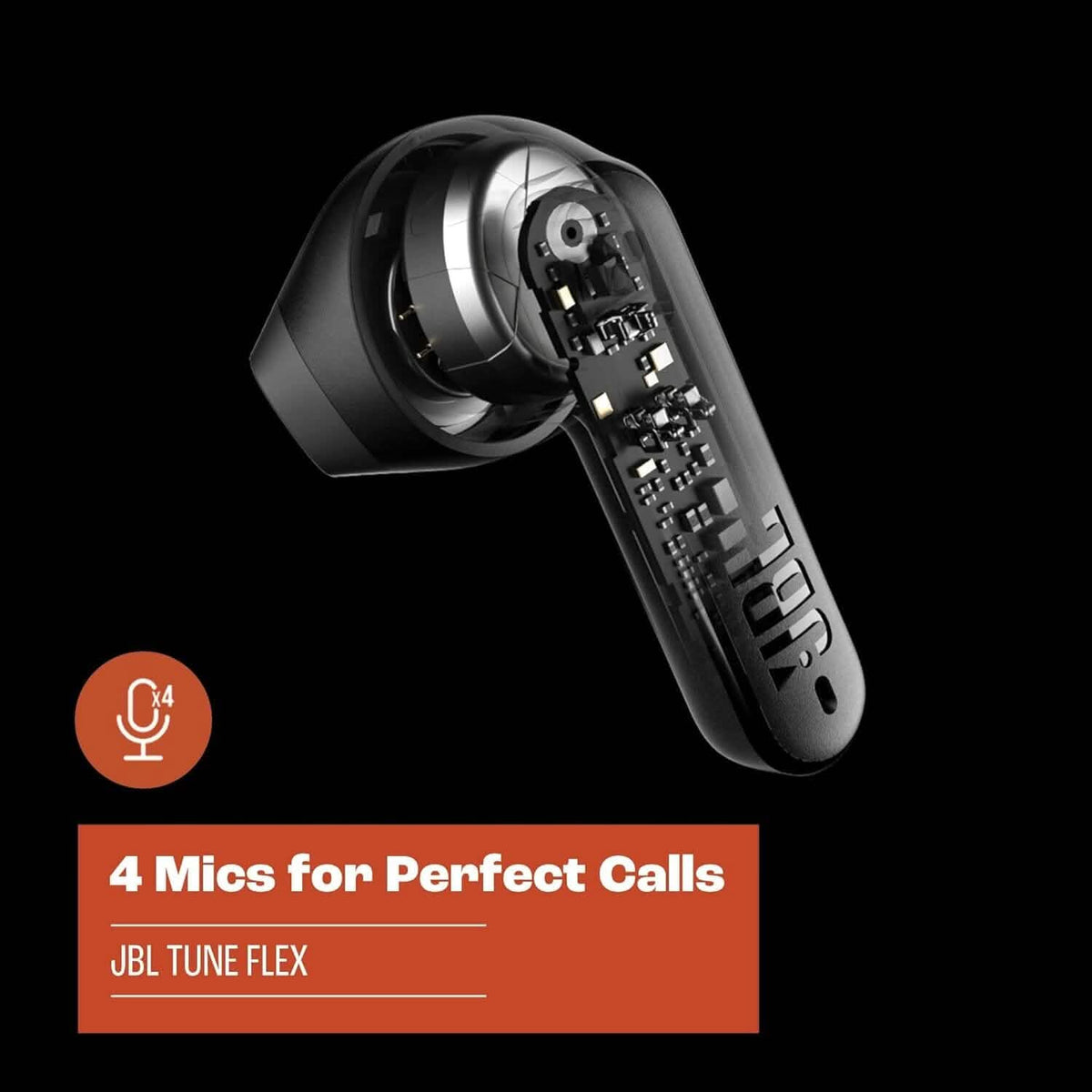 JBL Tune Flex - True Wireless Noise Cancelling Earbuds (New Open-Box)