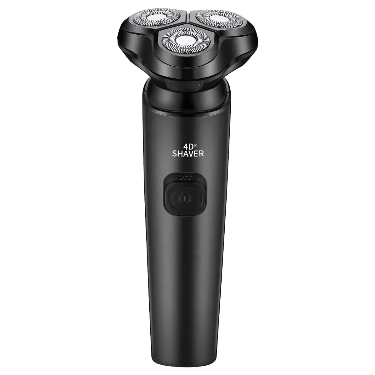 SonicGlide 3-Head Rotary Electric Shaver – Waterproof & Rechargeable