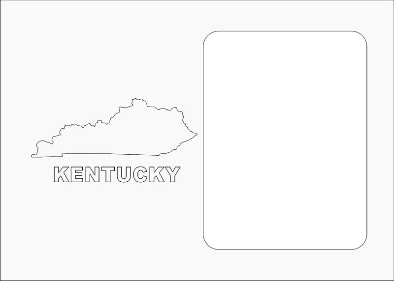 Kentucky Picture Frame