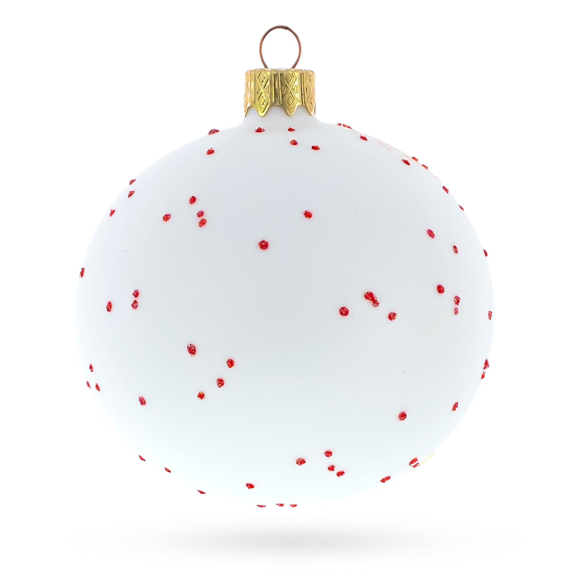 Proposal 'Will You Marry Me?' Glass Ball Christmas Ornament 3.25 Inches