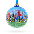 San Francisco, California Glass Ball Christmas Ornament 3.25 Inches