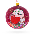 Mother's Day Glass Ball Christmas Ornament 4 Inches