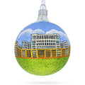 Palace of Parliament, Bucharest, Romania Glass Ball Ornament 3.25 Inches