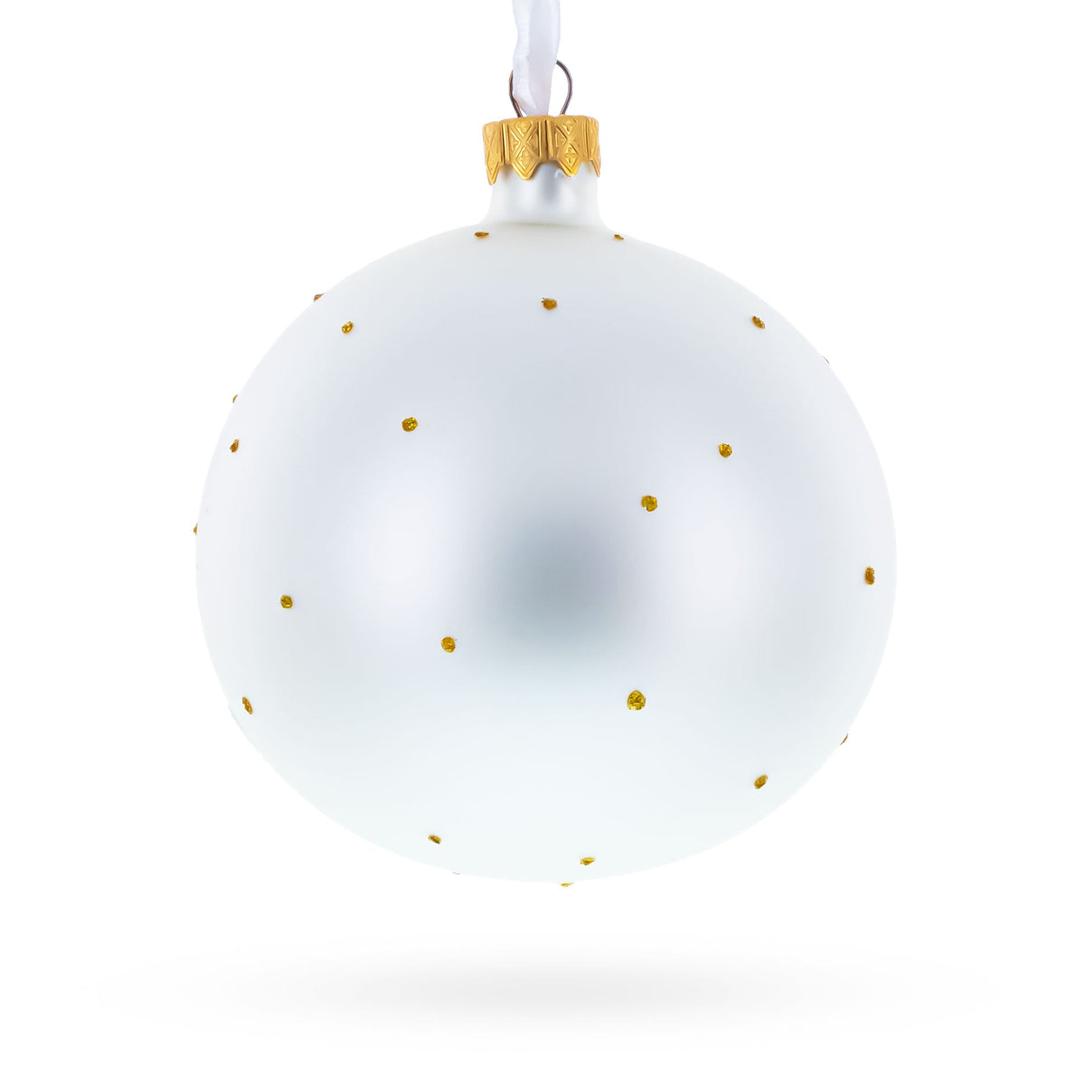 Commemorative Housewarming Glass Ball Christmas Ornament 4 Inches