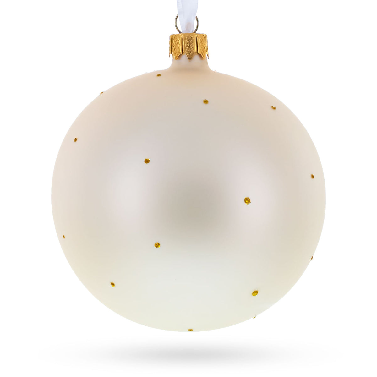 Wedding Flutes Glass Ball Christmas Ornament 4 Inches
