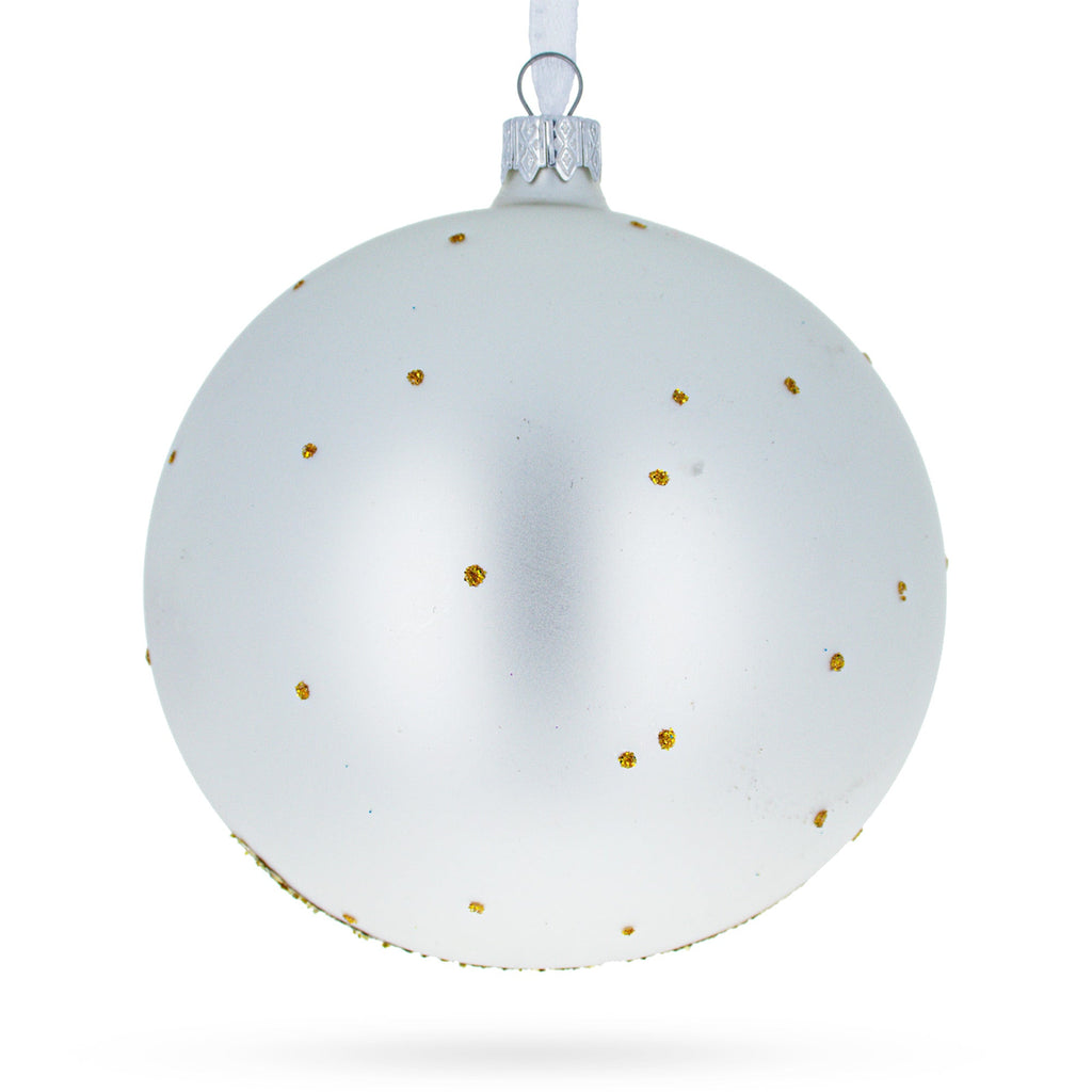 Hamsters Glass Ball Christmas Ornament 4 Inches