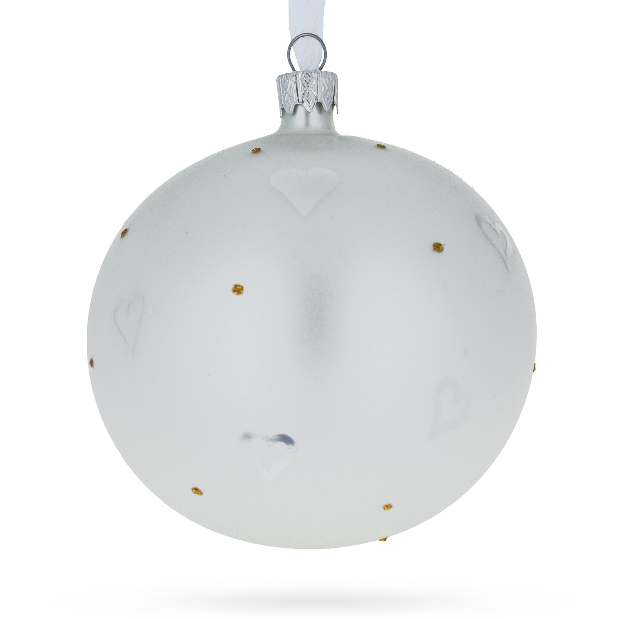 Expecting Mother Glass Ball Christmas Ornament 4 Inches