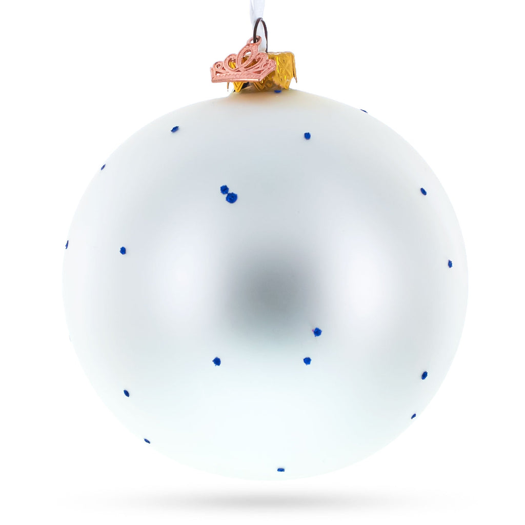 Martin Luther King Jr. Glass Ball Christmas Ornament 4 Inches