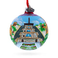 Cascade Monument Ornament Yerevan, Armenia Glass Ball Christmas Ornament 3.25 Inches
