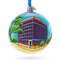 The Sixth Floor Museum at Dealey Plaza, Dallas, Texas Glass Ball Christmas Ornament