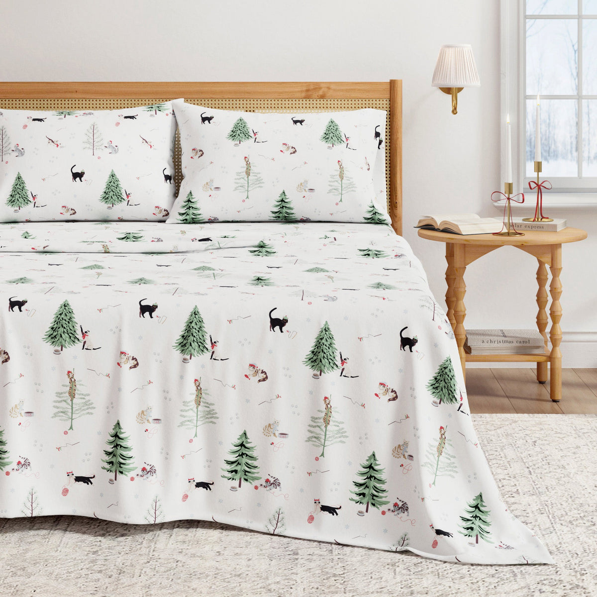100% Turkish Cotton Flannel Sheet Sets - Boulder Collection