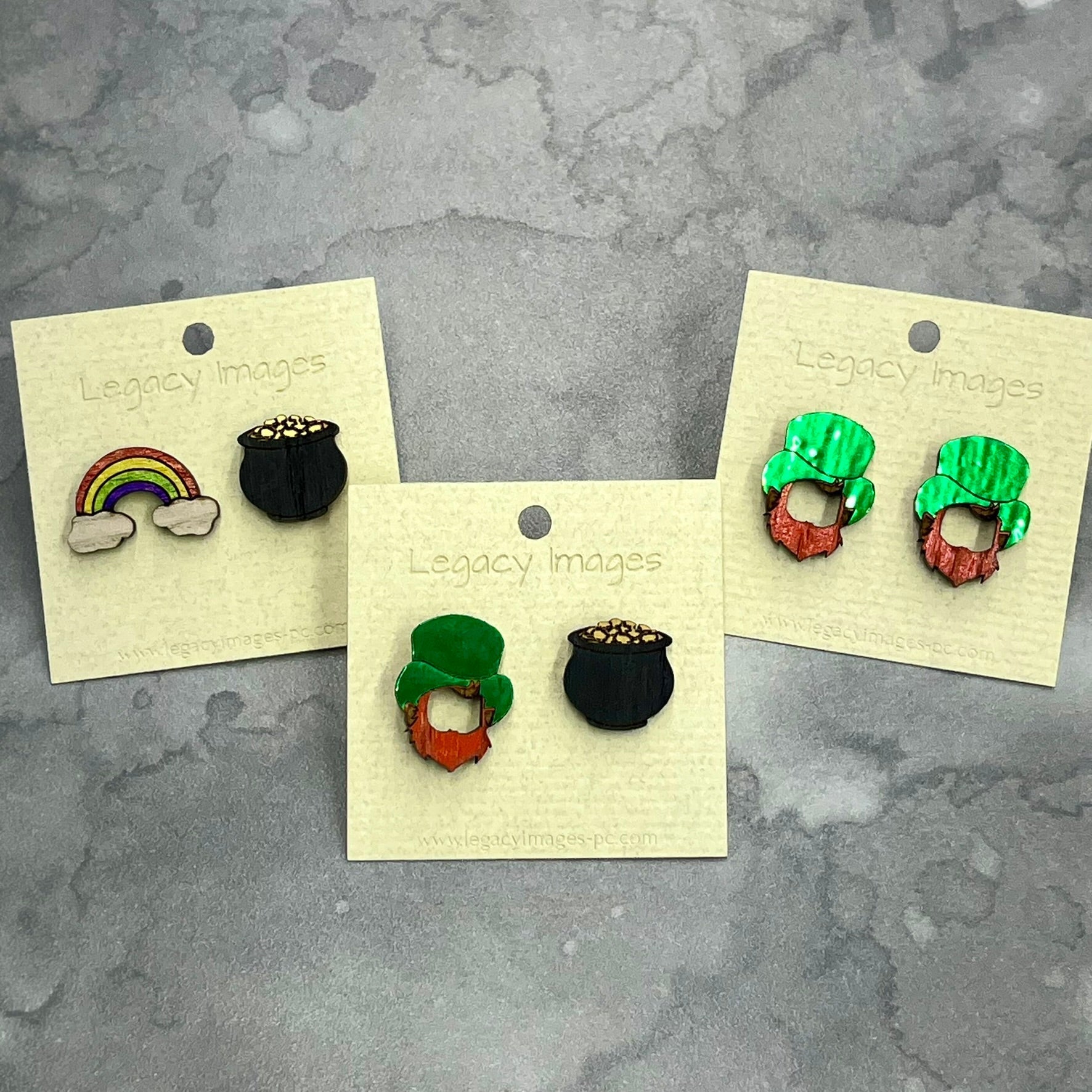 St. Patrick's Day Leprechaun Earrings
