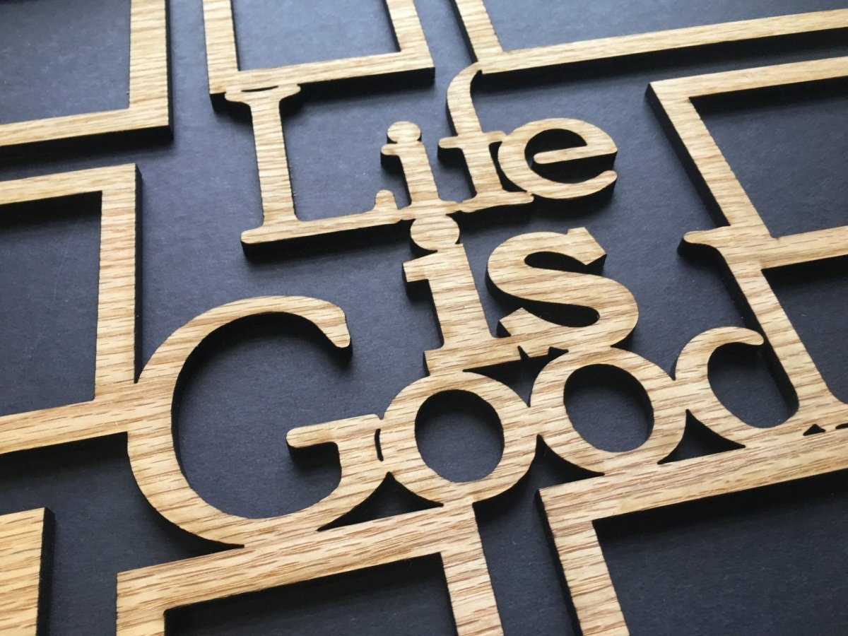 Life Is Good Collage Picture Frame 16"x20"