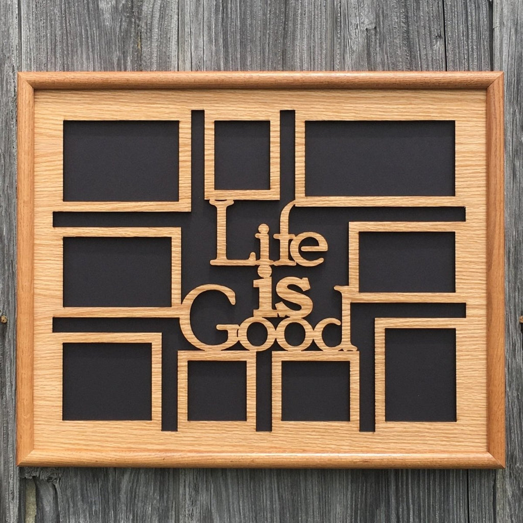 Life Is Good Collage Picture Frame 16"x20"