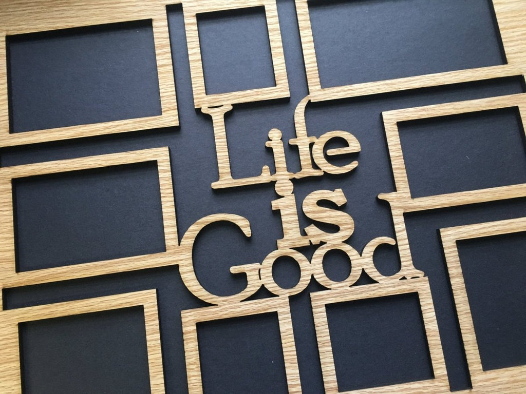 Life Is Good Collage Picture Frame 16"x20"