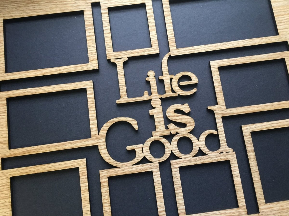 Life Is Good Collage Picture Frame 16"x20"