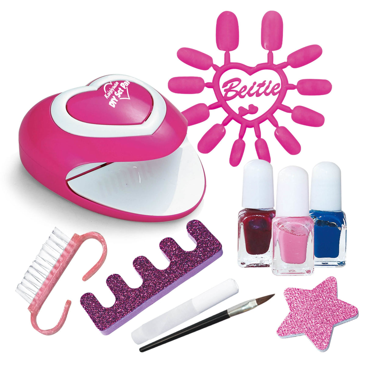 Little Girls DIY Nail Art