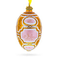 1914 Catherine the Great Royal Glass Egg Ornament 4 Inches
