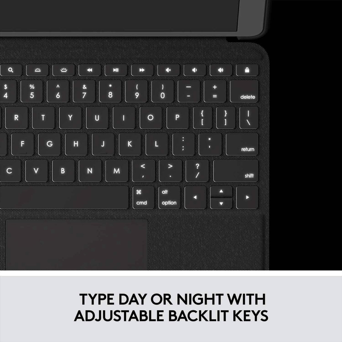 Logitech Folio Touch iPad Keyboard Case with Trackpad and Smart Connector for iPad Air (4th Generation) – Graphite Apple Exclusive