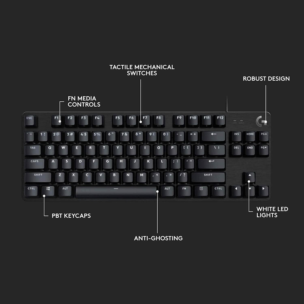 Logitech G413 TKL SE Mechanical Gaming Keyboard