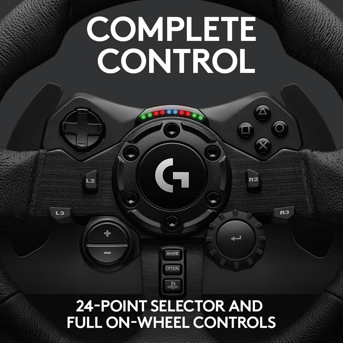 Logitech G923 Racing Wheel and Pedals (Refurbished)