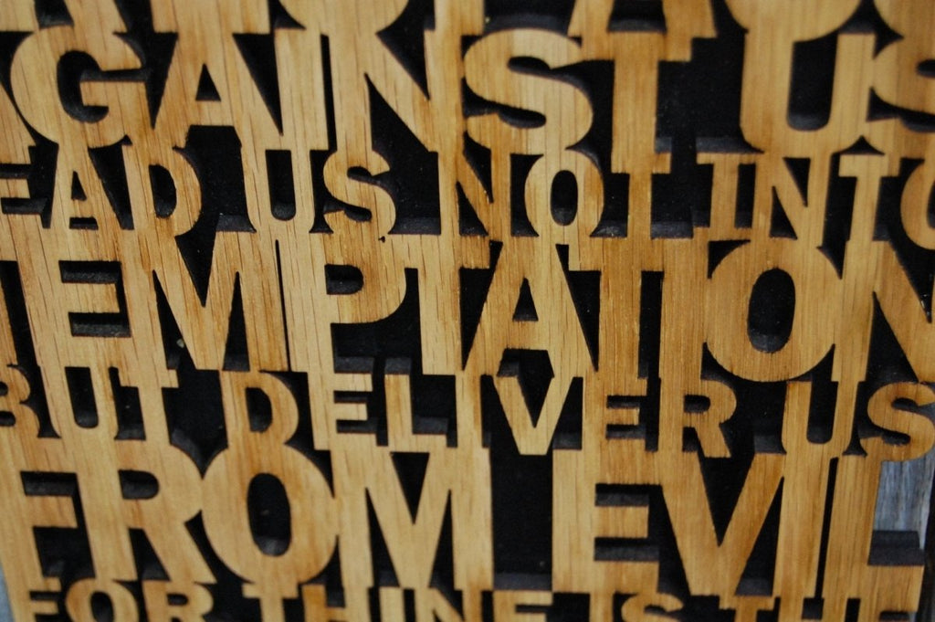 Lord's Prayer Cross