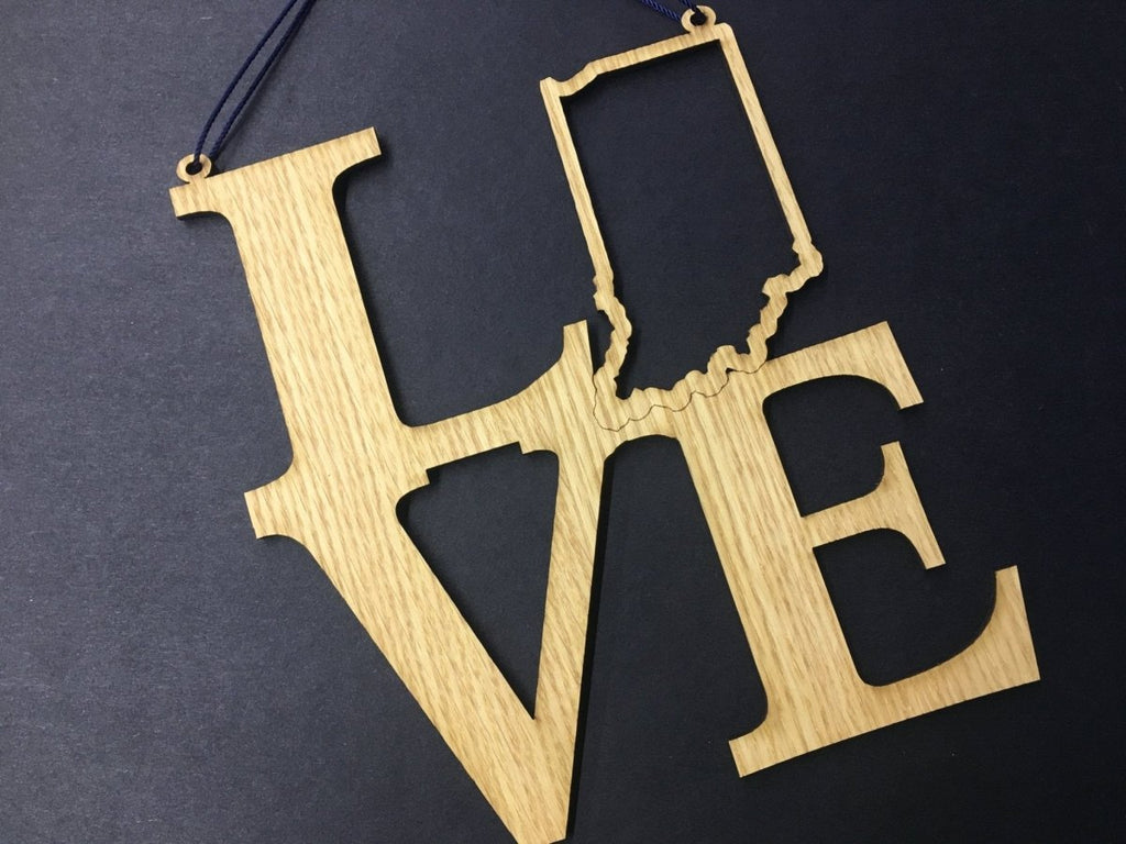 Love Indiana Sign