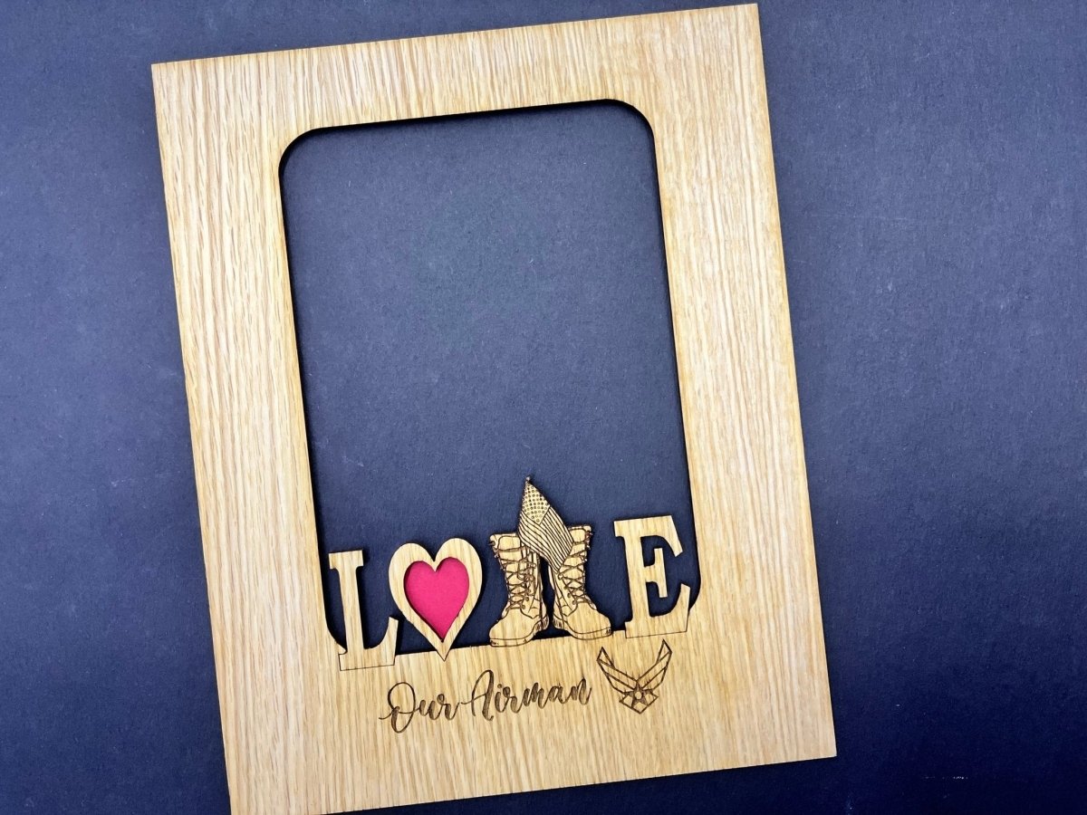 Love My Airman Picture Frame - Air Force
