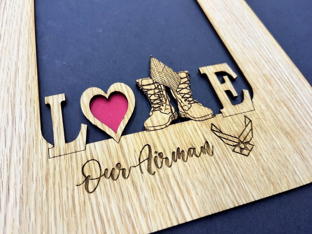 Love My Airman Picture Frame - Air Force
