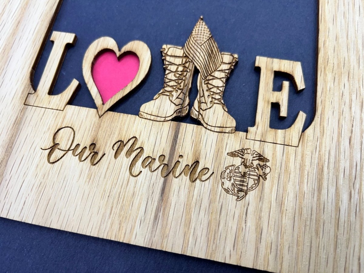 Love My Marine Picture Frame - Marine Corps