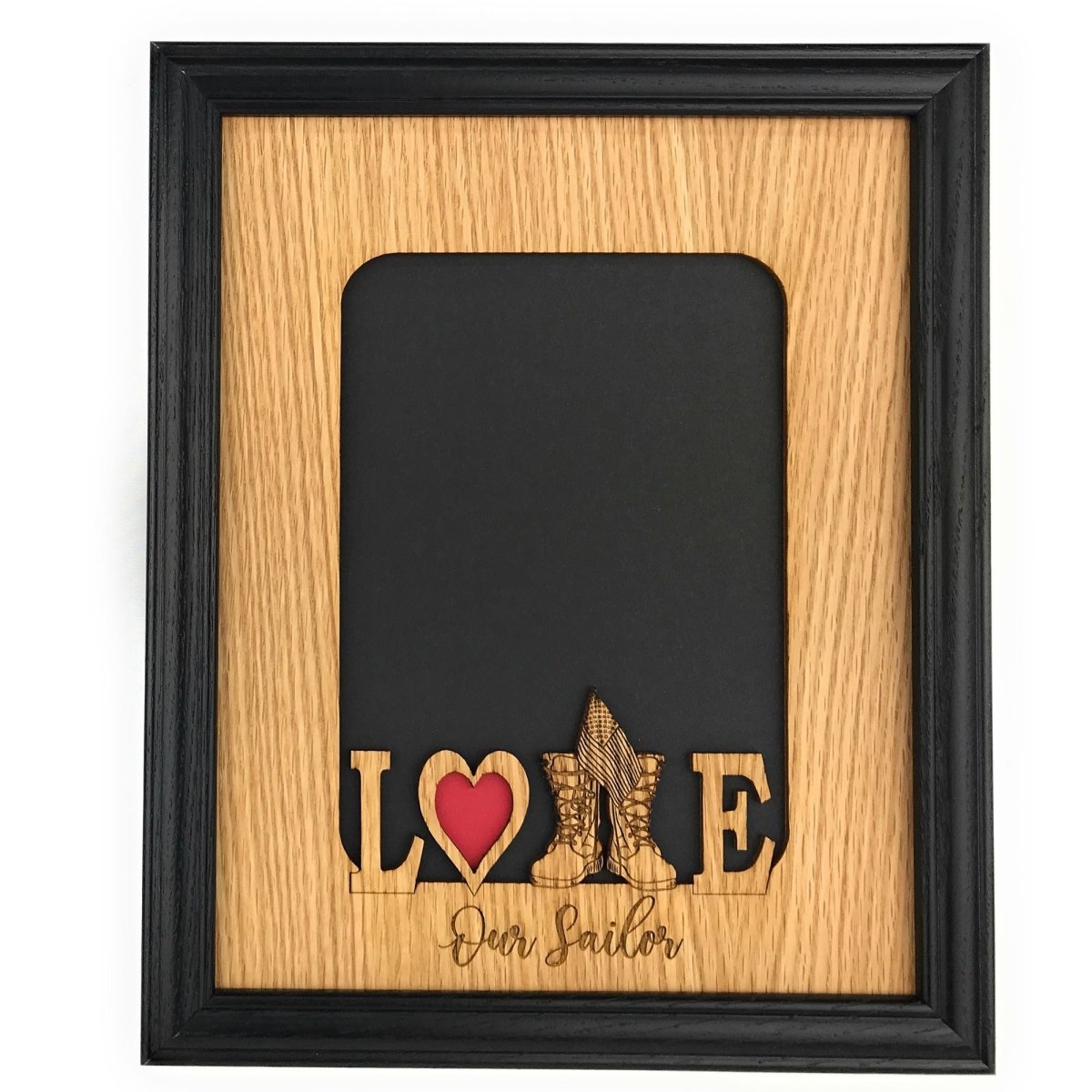 Love My Sailor Picture Frame - Navy