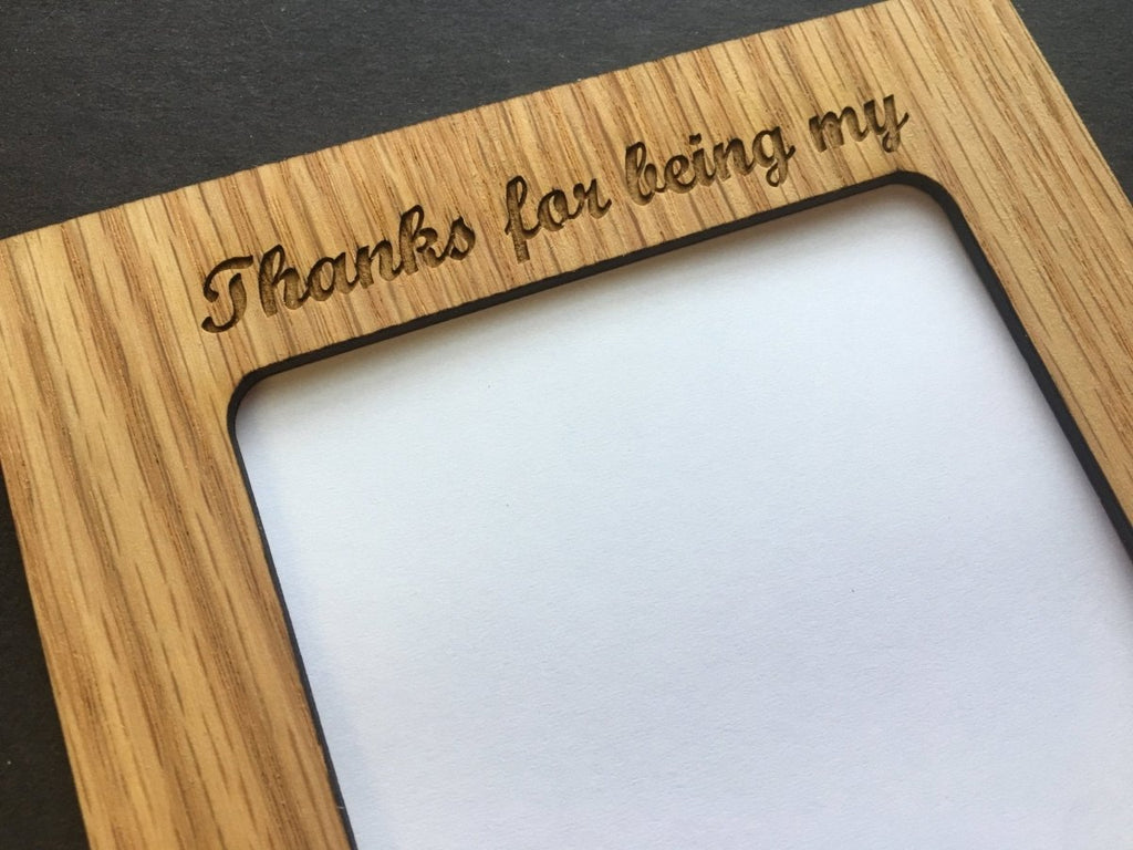 Maid of Honor or Bridesmaid Picture Frame