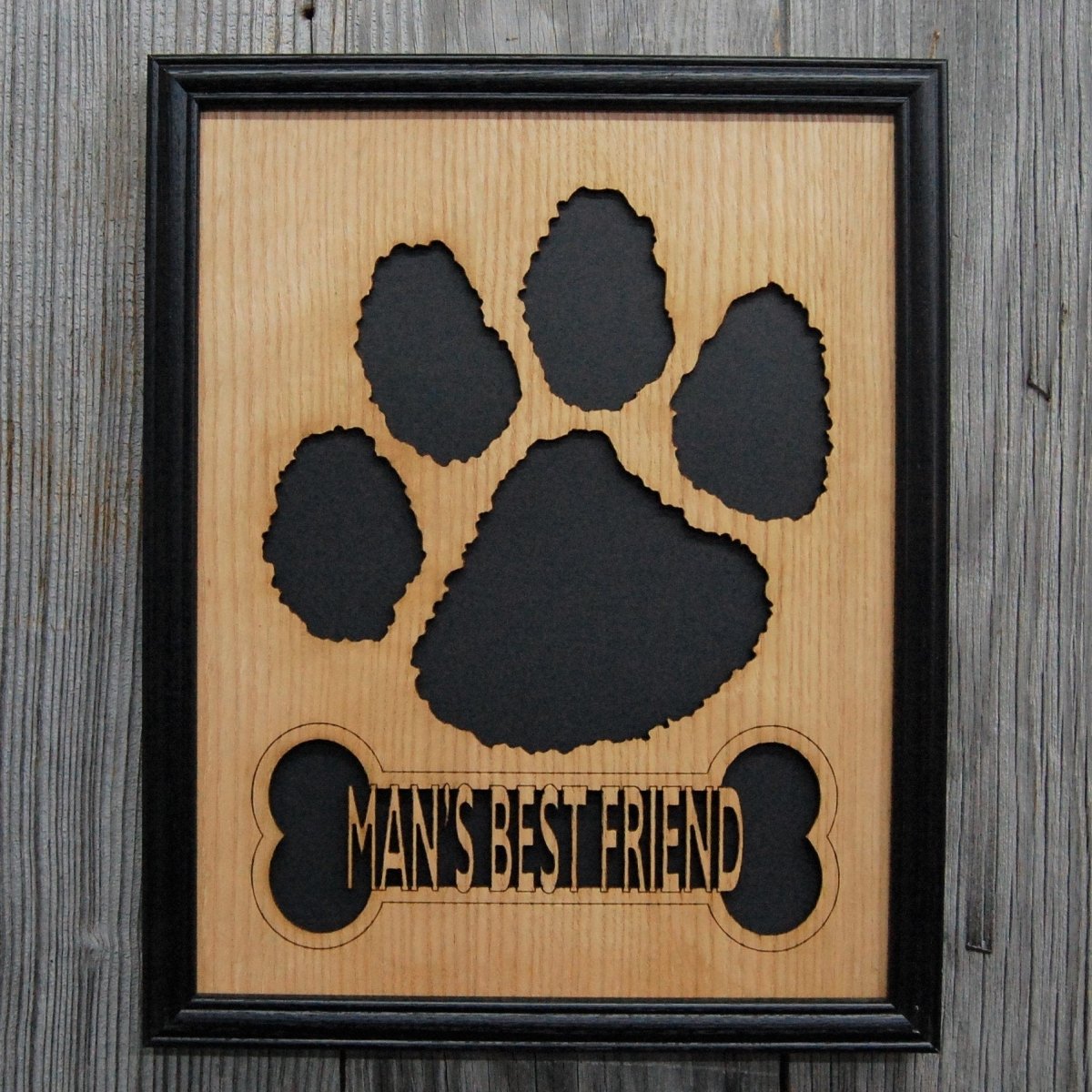 Man's Best Friend Dog Picture Frame