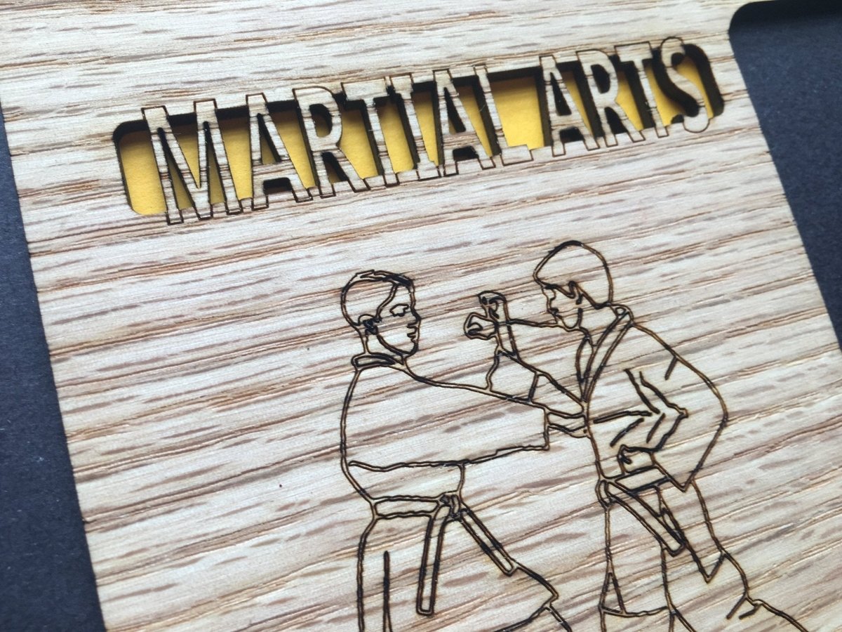 Martial Arts Picture Frame