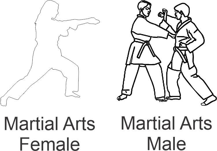 Martial Arts Picture Frame