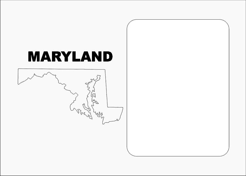 Maryland Picture Frame
