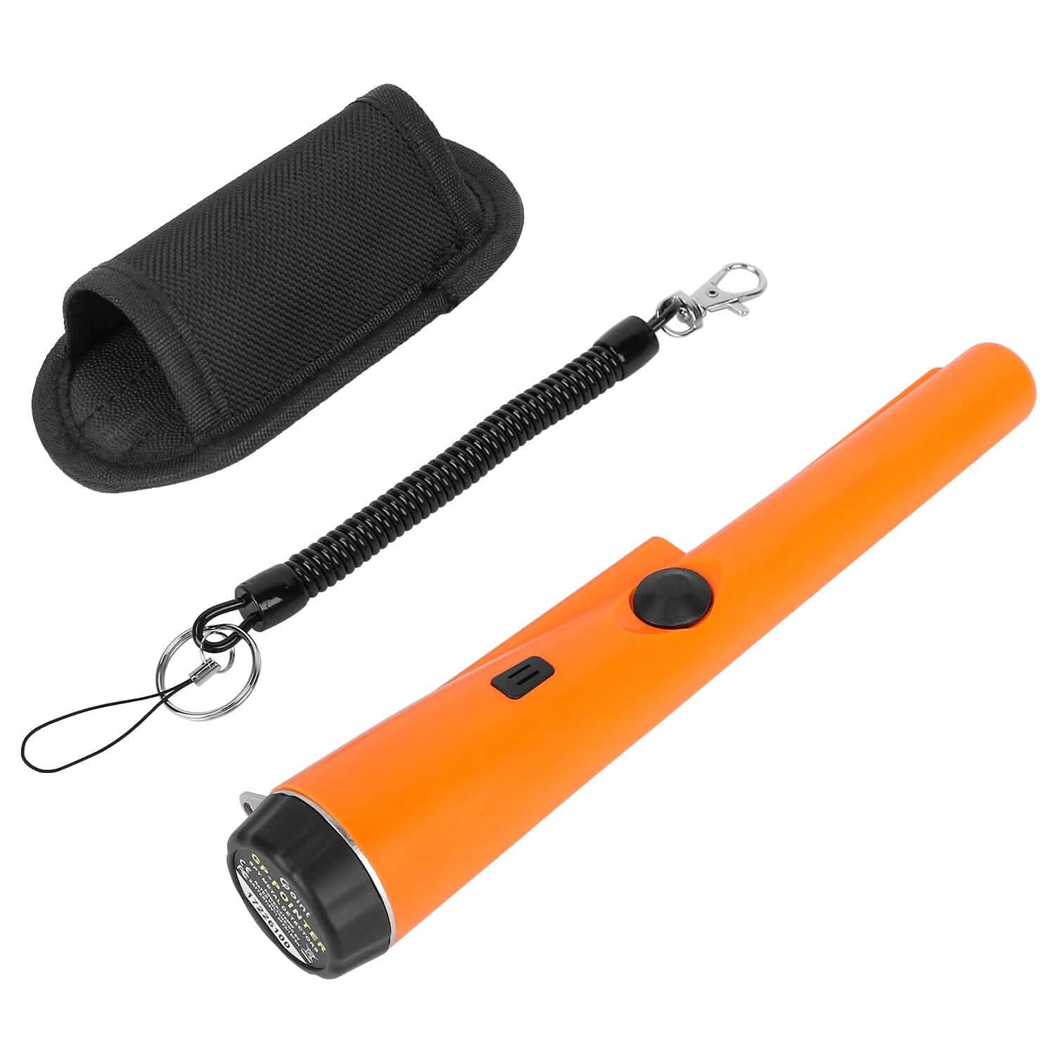 Metal Detector Pin Pointer with Retractable Hanging Wire