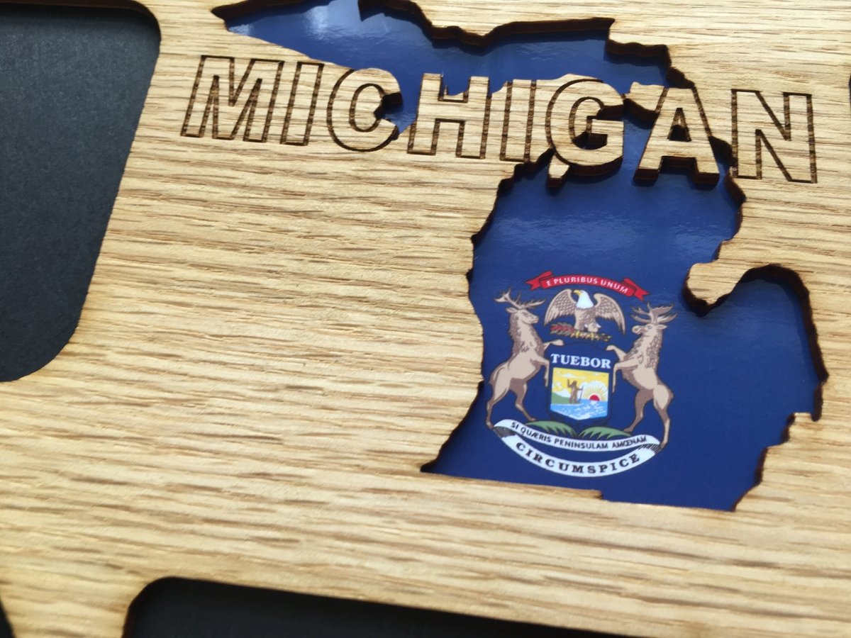 Michigan Picture Frame