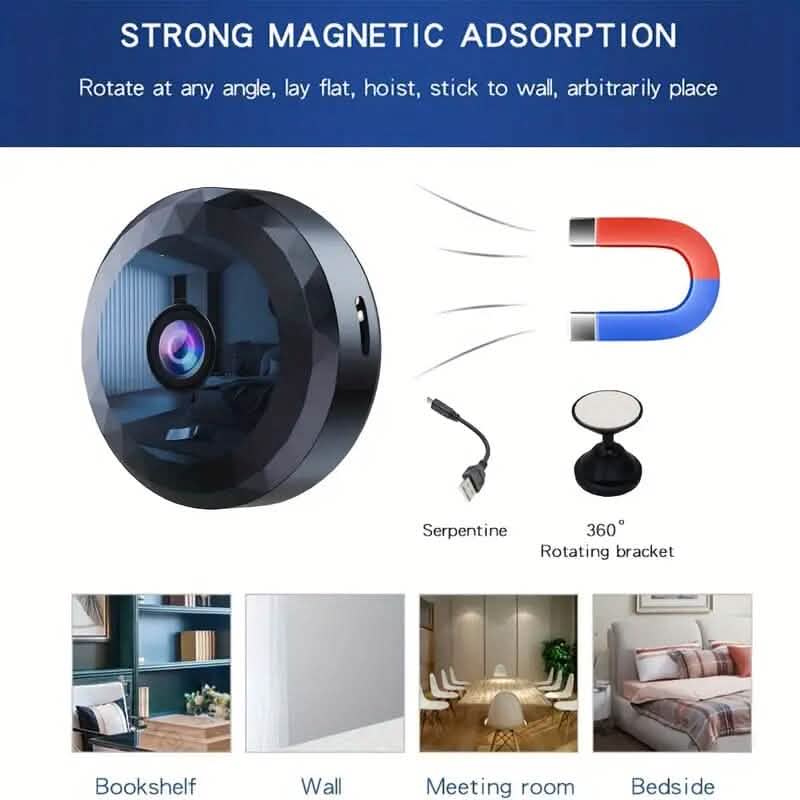 Mini HD 1080P Portable Hidden Camera