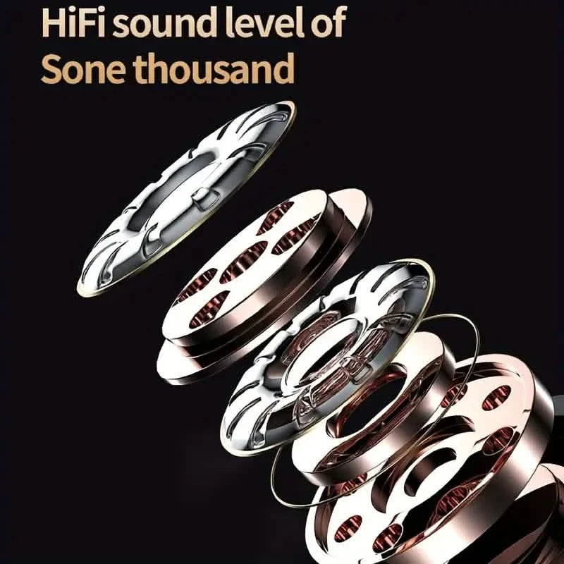 Mini Wireless Earbuds with Digital Display - True Wireless Stereo Earphones