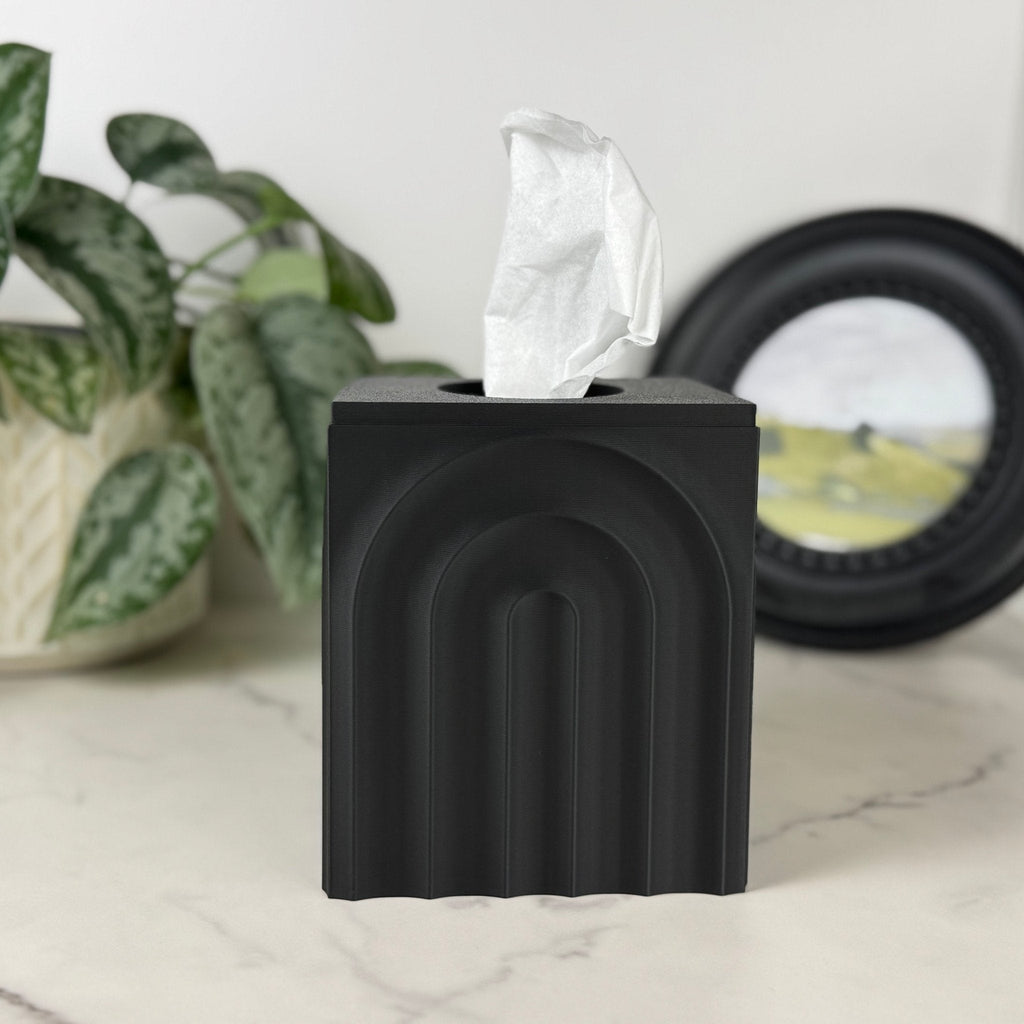Cubed Arch Tissue Box Cover