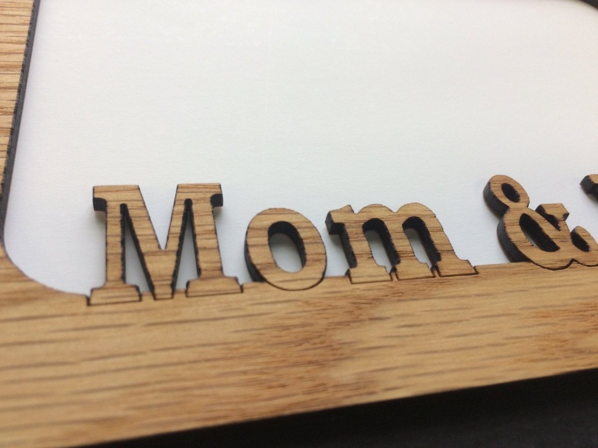 Mommy & Me Picture Frame - 5x7 Frame Hold 4x6 Photo