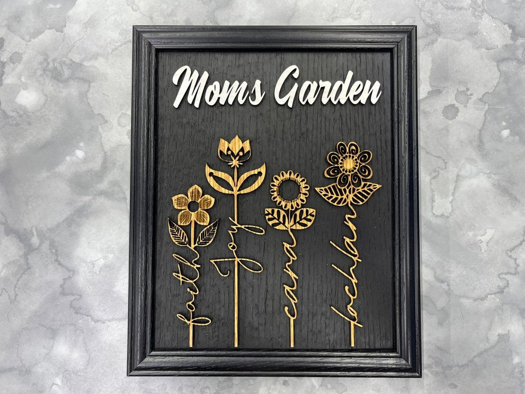 Mom's Garden Personalized Sign