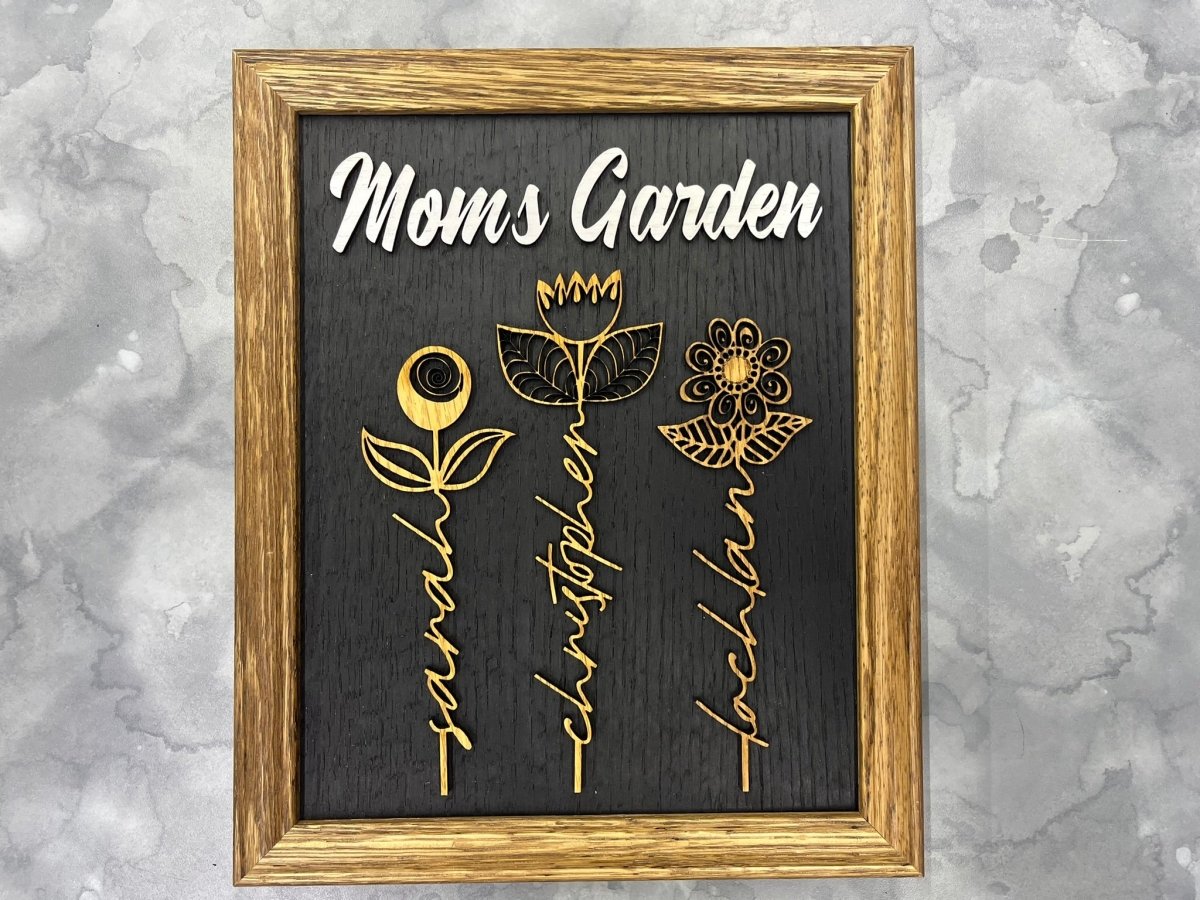 Mom's Garden Personalized Sign
