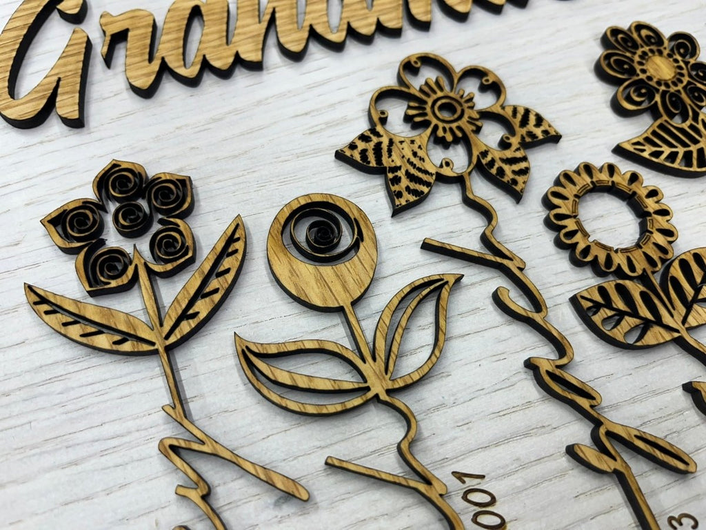 Mom's Garden Personalized Sign