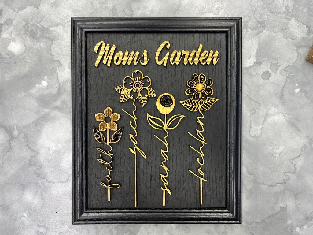 Mom's Garden Personalized Sign