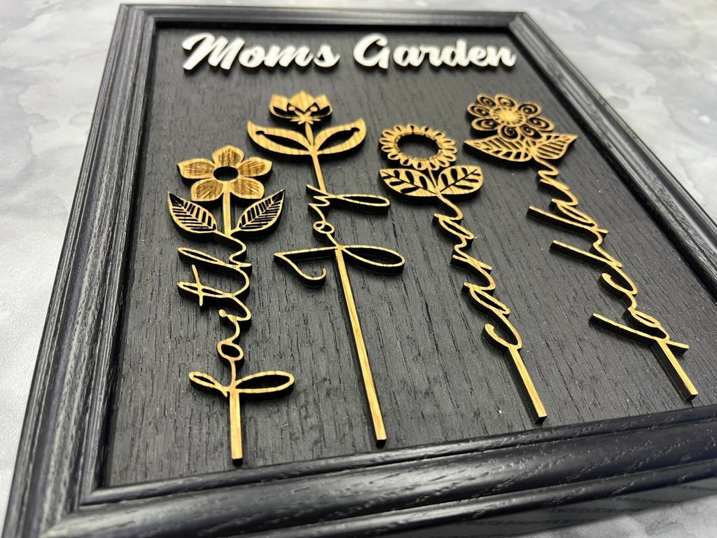 Mom's Garden Personalized Sign